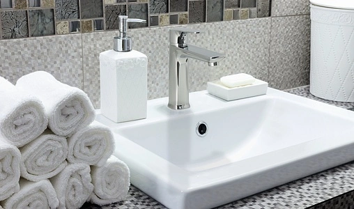 Смеситель для раковины Rossinka хром RS27-13