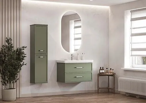 Тумба-умывальник подвесная Aquaton Нео-Классика 85 кипарис 1A2863K1NC5E0