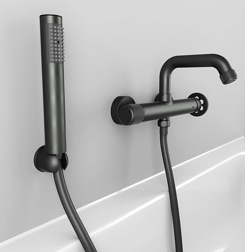 Смеситель для ванны IDDIS Grange графит GRAGMR2i02