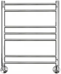 Полотенцесушитель водяной лесенка Lemark Poseidon П7 500x600 полированная сталь LM42607 Полотенцесушитель водяной лесенка Lemark Poseidon П7 500x600 полированная сталь LM42607, 3
