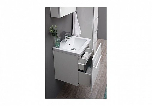 Тумба под умывальник подвесная Aquanet Порто 50 белый 00195729