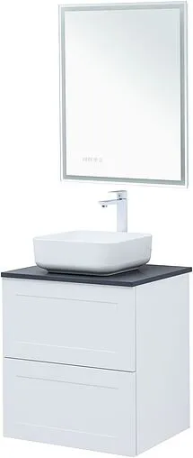 Тумба под умывальник подвесная Aquanet Терра 60 белый матовый 00313232