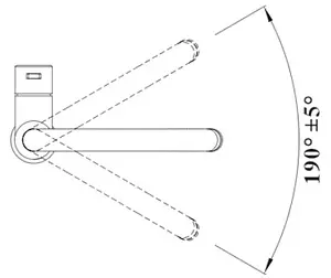 Смеситель для кухни с выдвижным изливом Blanco Jandora-S нержавеющая сталь 526614, 2