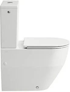 Унитаз-компакт безободковый Laufen Pro Rimless белый 8.2595.2.000.231.1+8.2995.3.000.973.1 Унитаз-компакт безободковый Laufen Pro Rimless белый 8.2595.2.000.231.1+8.2995.3.000.973.1, 5