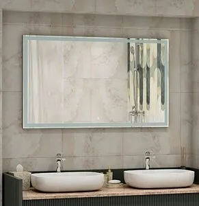 Зеркало с подсветкой Continent Mercury Led 140x110 ЗЛП527 Зеркало с подсветкой Continent Mercury Led 140x110 ЗЛП527, 2