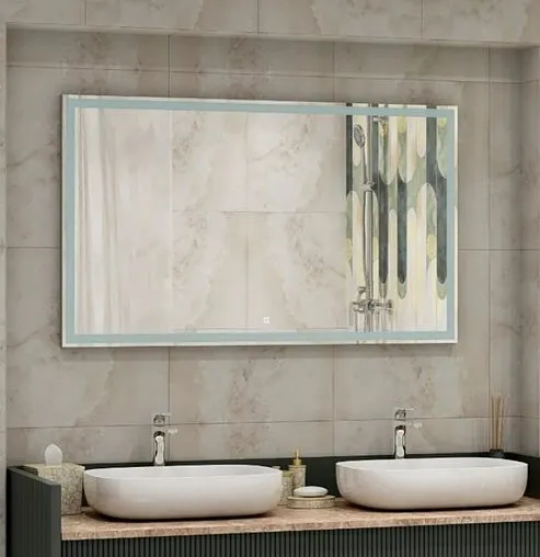 Зеркало с подсветкой Continent Mercury Led 140x110 ЗЛП527