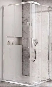 Боковая стенка 800мм прозрачное стекло Ravak Blix Slim BLSPS-80 X9BM40C00Z1, 1