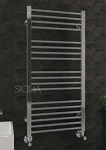 Полотенцесушитель водяной лесенка Terminus Сицилия П18 500х1116 полированная сталь 4620768882319, 3