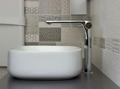 Смеситель для раковины Paffoni Rock полированная сталь RO081ST