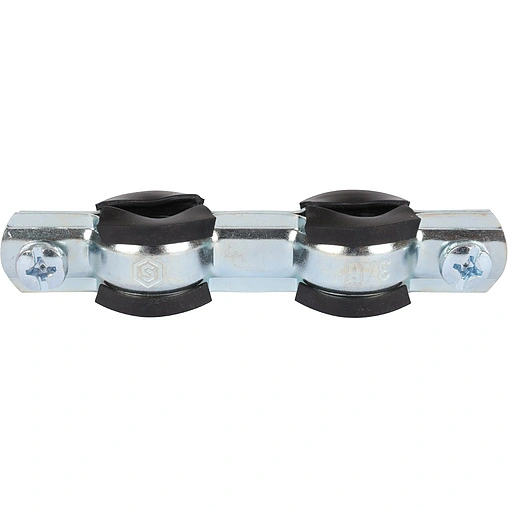 Хомут сантехнический обрезиненный сдвоенный ⅜" (15-19мм) Stout SAC-0020-200038 Хомут сантехнический обрезиненный сдвоенный ⅜" (15-19мм) Stout SAC-0020-200038