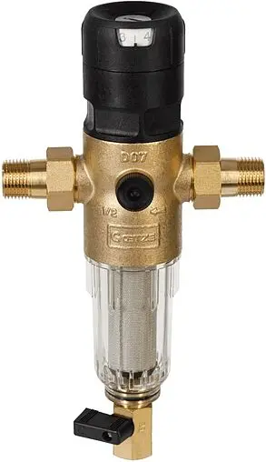 Фильтр тонкой очистки воды с редуктором давления ½&quot;н x ½&quot;н Goetze FD07-½C+H GTZFIN009