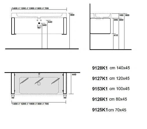 Консоль Kerasan Cento 100 хром/прозрачный 9153K1 Консоль Kerasan Cento 100 хром/прозрачный 9153K1