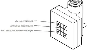Блок управления Terma KTX2-MS 120-1000 Вт белый WEKT2-K916S Блок управления Terma KTX2-MS 120-1000 Вт белый WEKT2-K916S, 5