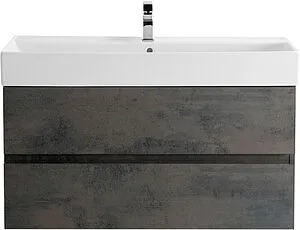Тумба под умывальник подвесная Cezares Molveno 46 100 Ossido MOLVENO 46-100-2C-SO-OSS Тумба под умывальник подвесная Cezares Molveno 46 100 Ossido MOLVENO 46-100-2C-SO-OSS, 1