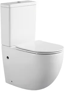 Унитаз-компакт безободковый Aquatek Европа белый AQ2903-00 Унитаз-компакт безободковый Aquatek Европа белый AQ2903-00, 1