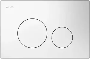 Клавиша смыва для унитаза Am.Pm Pro L I049001 белый глянцевый, 1