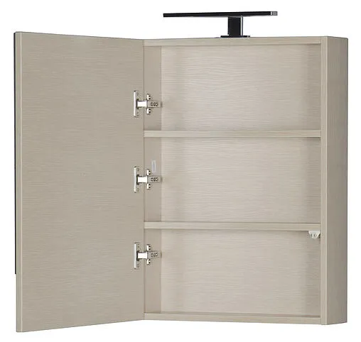 Шкаф-зеркало Aquanet Нота 58 L светлый дуб 00158856