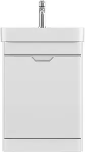 Тумба-умывальник напольная ISVEA Fonte 48 белый 21USS001049I+10SQ50048SV, 1