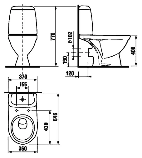 Унитаз-компакт Jika Baltic белый 8.2428.6.000.242.9 Унитаз-компакт Jika Baltic белый 8.2428.6.000.242.9