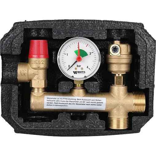 Группа безопасности котла до 40 кВт 1&quot; 2.5 бар Buderus KSS 7747304827