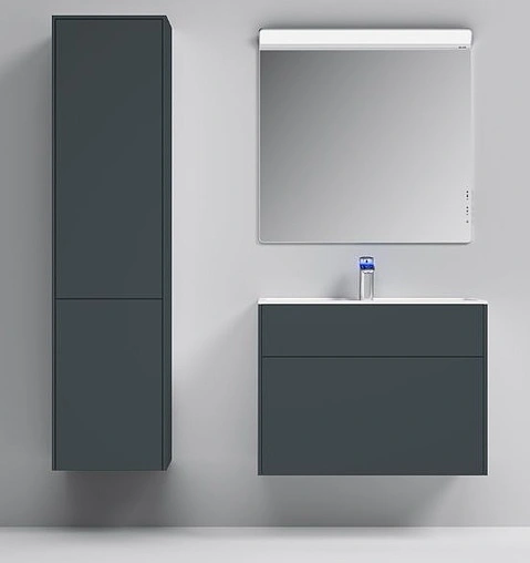 Тумба под умывальник подвесная Am.Pm Inspire 2.0 80 графит M50AFHX0803GM