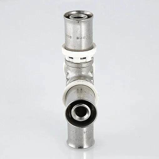 Крестовина пресс редукционная 20мм x 16мм x 20мм x 16мм Valtec VTm.241.N.201620