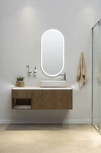 Тумба под умывальник подвесная Allen Brau Infinity 120 R дуб 1.21008.NO