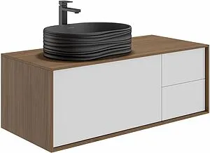 Раковина Kerama Marazzi Artbasin Conchiglia 50 белый матовый SA.wb.50\BLK.M Раковина Kerama Marazzi Artbasin Conchiglia 50 белый матовый SA.wb.50\BLK.M, 5