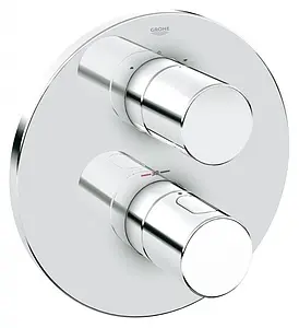 Термостат для 2 потребителей Grohe Grohtherm 3000 Cosmopolitan хром 19468000 Термостат для 2 потребителей Grohe Grohtherm 3000 Cosmopolitan хром 19468000, 1