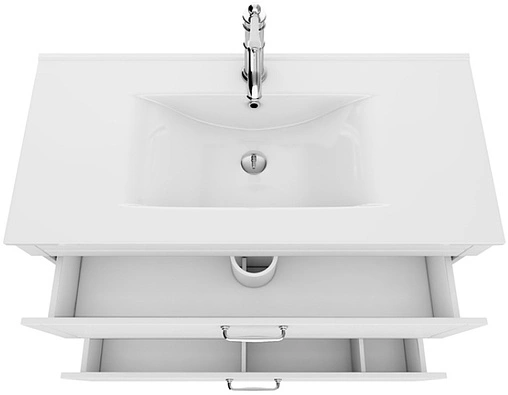 Тумба под умывальник напольная IDDIS Oxford 80 белый OXF80W0i95