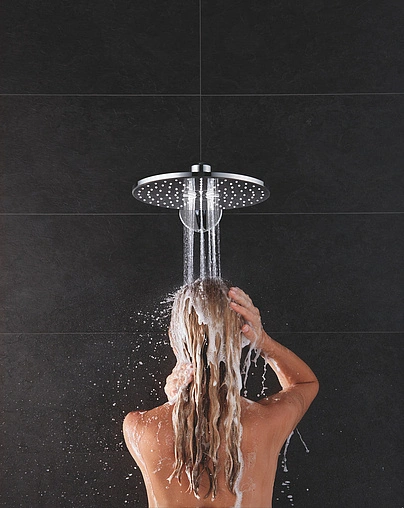 Лейка верхнего душа с настенным креплением Grohe Rainshower 310 SmartActive хром 26475000