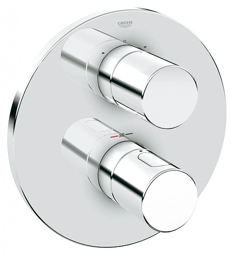 Термостат для 2 потребителей Grohe Grohtherm 3000 Cosmopolitan хром 19468000