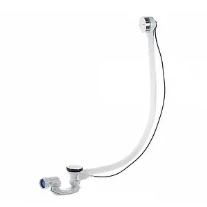 Слив-перелив для ванны Nicoll Easybain W хром 0203612 Слив-перелив для ванны Nicoll Easybain W хром 0203612, 1