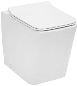 Унитаз приставной безободковый Aquanet Tavr-F Rimless белый TAVR-F, 1