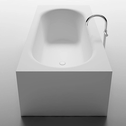 Ванна отдельностоящая из искусственного камня Riho Madrid 180x86 белый B124001105