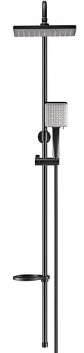 Душевая система без смесителя Swedbe Hermes чёрный матовый 5105B