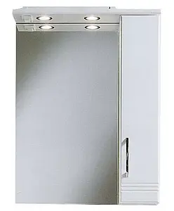 Шкаф-зеркало Aquaton Онда 60 R белый 1A009802ON01R, 1