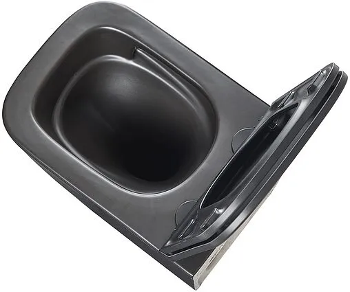 Унитаз подвесной безободковый Lemark Florex Торнадо 3.0 черный матовый 9612002