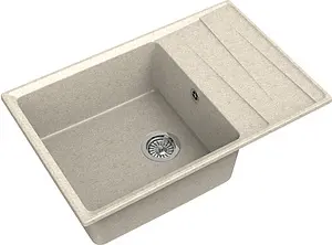 Мойка кухонная GranFest Level LV-760L бежевый Мойка кухонная GranFest Level LV-760L бежевый, 1