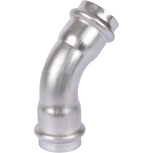 Уголок пресс двухраструбный 28мм угол 45° Sanha NiroSan 9041 6904128