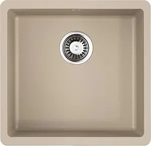 Мойка кухонная Omoikiri Kata 44-U-SA бежевый 4993423 Мойка кухонная Omoikiri Kata 44-U-SA бежевый 4993423, 1