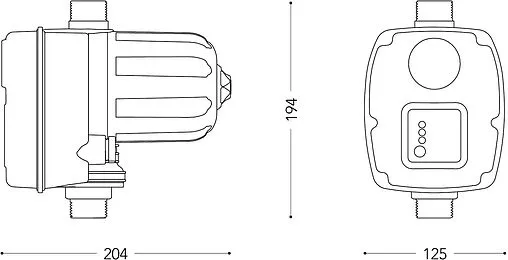 Блок управления насосом Italtecnica BRIO Tank BRK.00MM00.212.00