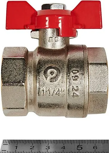 Кран шаровый 1¼&quot;в x 1¼&quot;в Rommer ГОСТ Р 59553-2021 RBV-0003-2110232