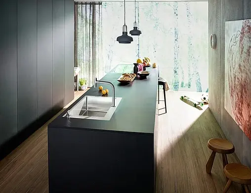 Мойка кухонная с встроенным смесителем Hansgrohe C71-F660-08 76x50 нержавеющая сталь 43202800