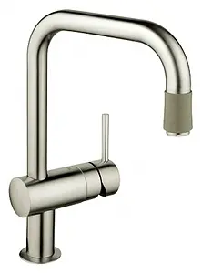 Смеситель для кухни с выдвижным изливом Grohe Minta хром матовый 32067DC0 Смеситель для кухни с выдвижным изливом Grohe Minta хром матовый 32067DC0, 1