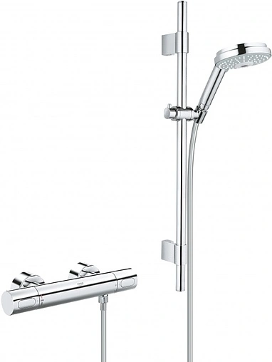 Душевая стойка с термостатом Grohe Grohtherm 3000 Cosmopolitan хром 34275000