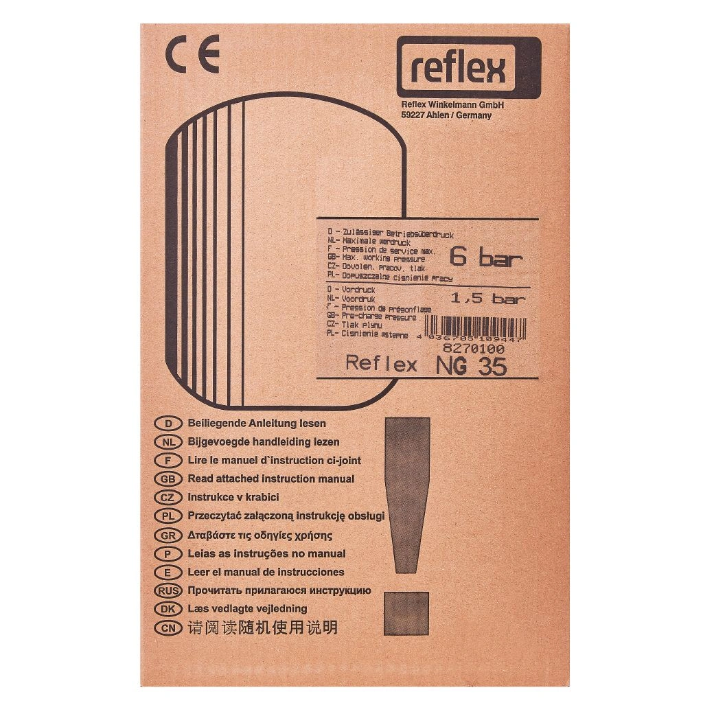 Расширительный бак Reflex NG 35л 6 бар 8270100
