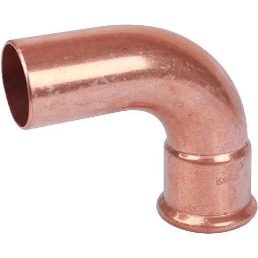 Уголок пресс однораструбный 35мм угол 90° Sanha 6001A 16001A35