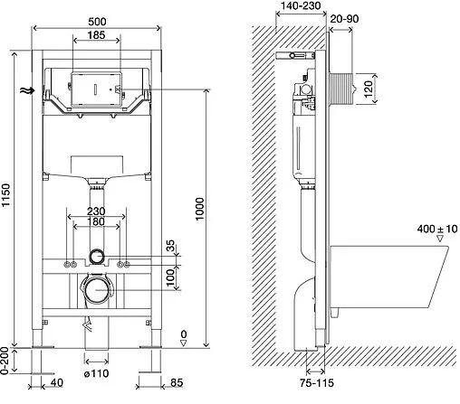 Комплект 5 в 1 Lemark Peneda Expert+Bit+ Florex White 100122424 с кнопкой Bit 9802006 черный матовый soft touch
