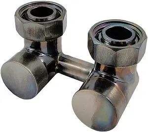 Узел нижнего подключения радиатора прямой М22x1.5 x ¾"ек Schlosser Exclusive Technoline 601000071 Узел нижнего подключения радиатора прямой М22x1.5 x ¾"ек Schlosser Exclusive Technoline 601000071, 1